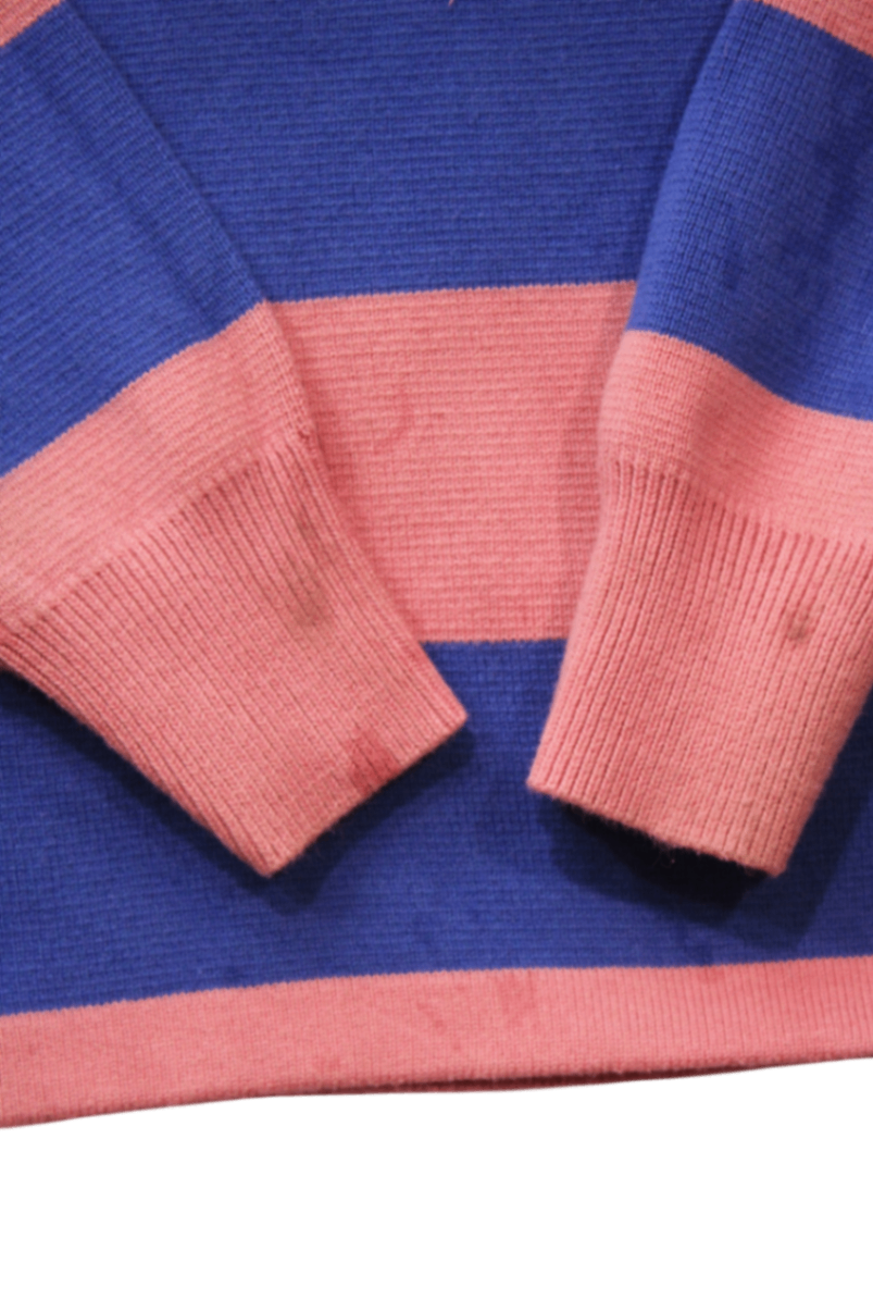 Seed Heritage Shirt, Pink and blue with cream collar, 6