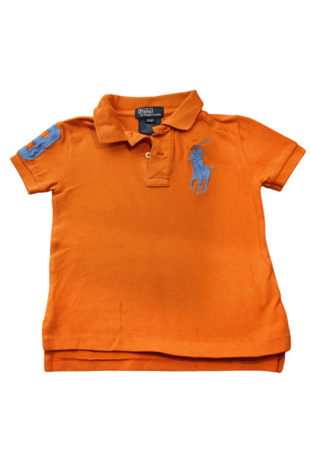Polo by Ralph Lauren Polo Shirt, Orange, 2/2T
