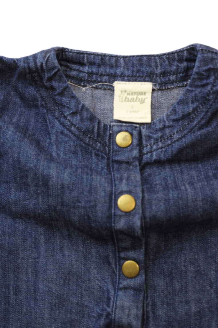 Nature Baby Shirt, Dark Blue, 1
