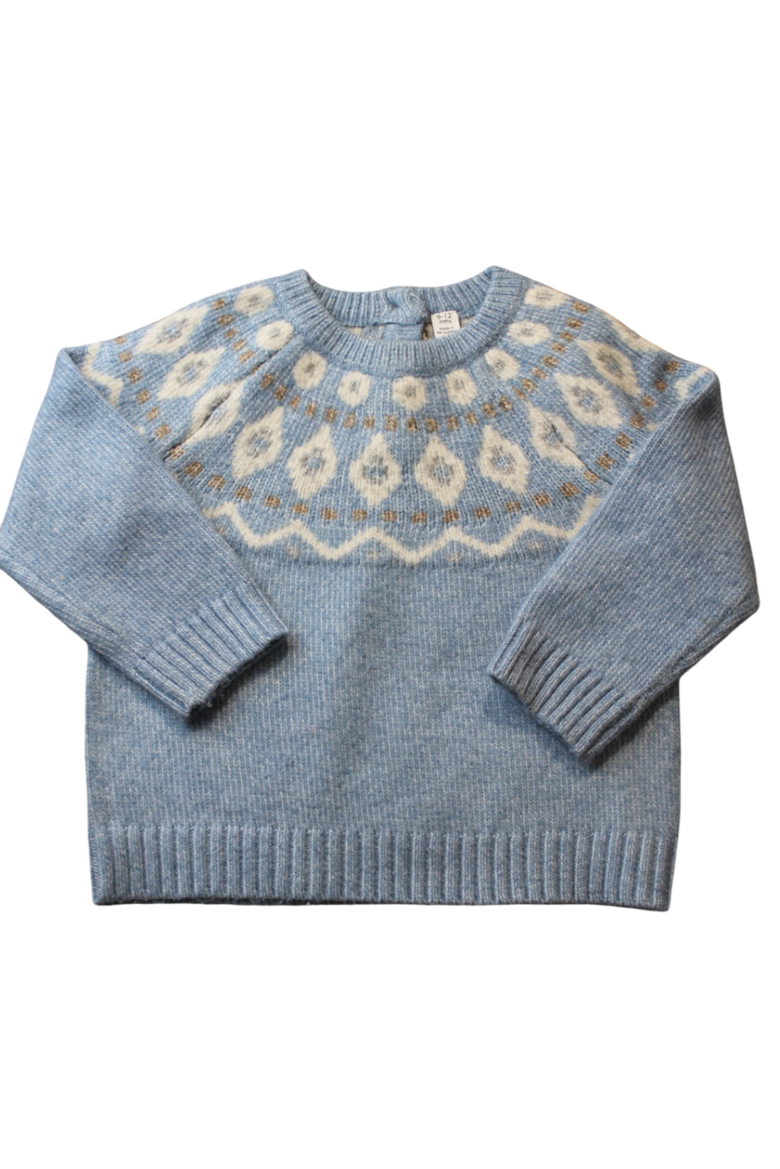 M&S Knit Jumper, Blue, 0
