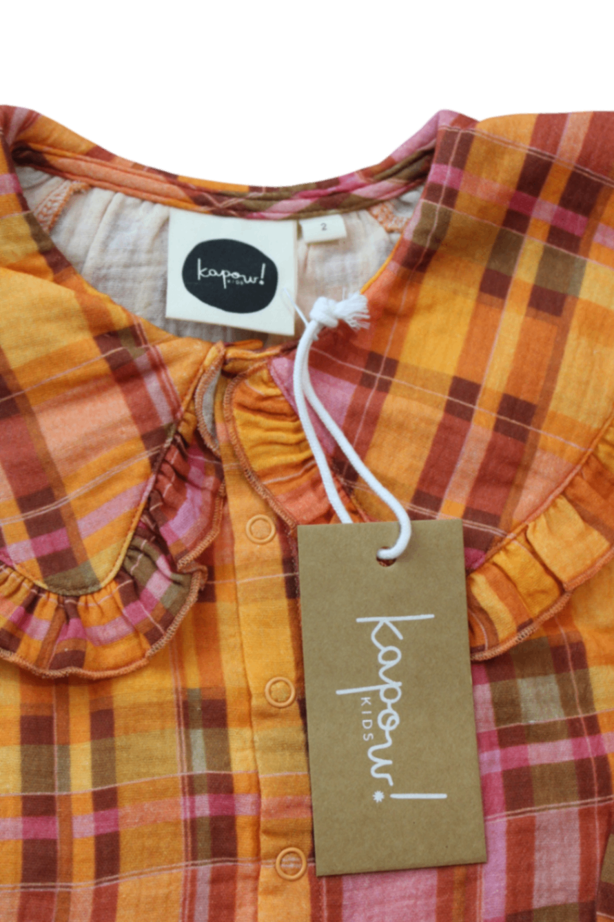 Kapow Kids Shirt, Orange, 2