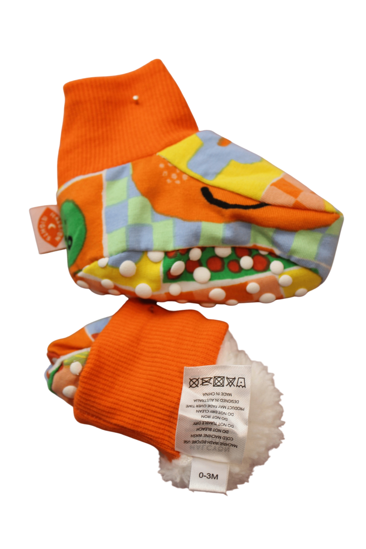 Halcyon Nights Socks, Orange multicolour, 0-3M