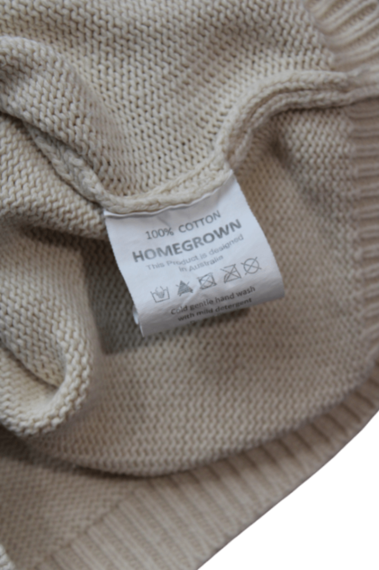 Homegrown Jumper, Cream, 0