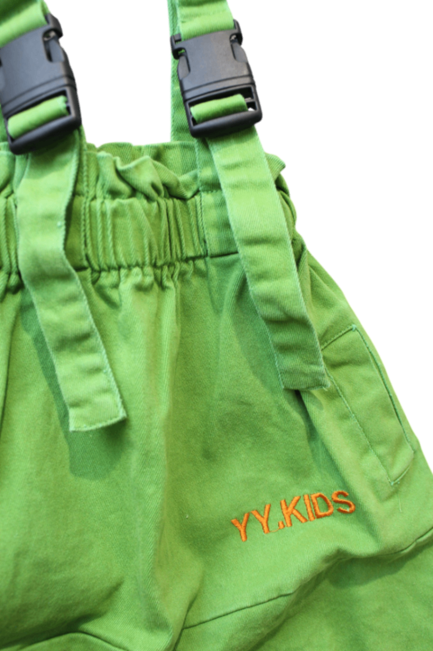 Yaoyuan Overalls, Green, 1-2
