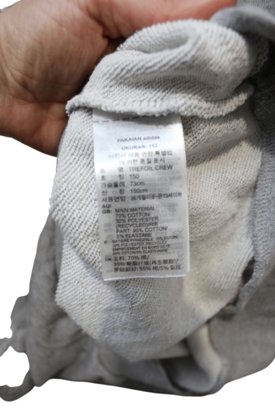Adidas Jumper, Grey, 11-12