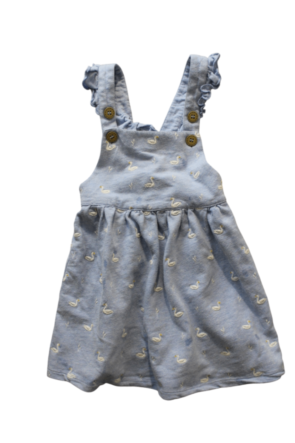 Purebaby Pinafore, Blue, 1