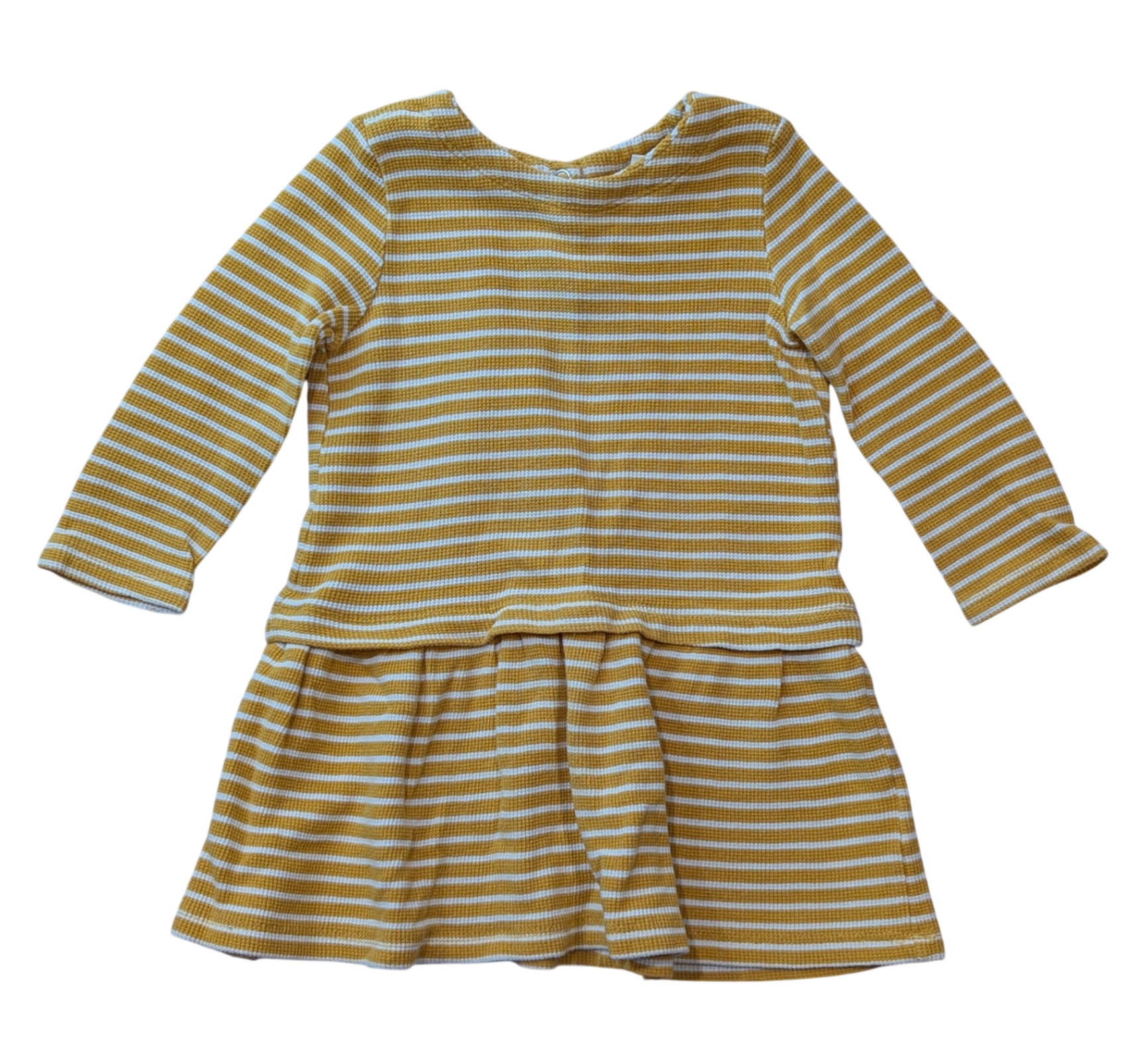 Seed Dress, Yellow stripe, 0