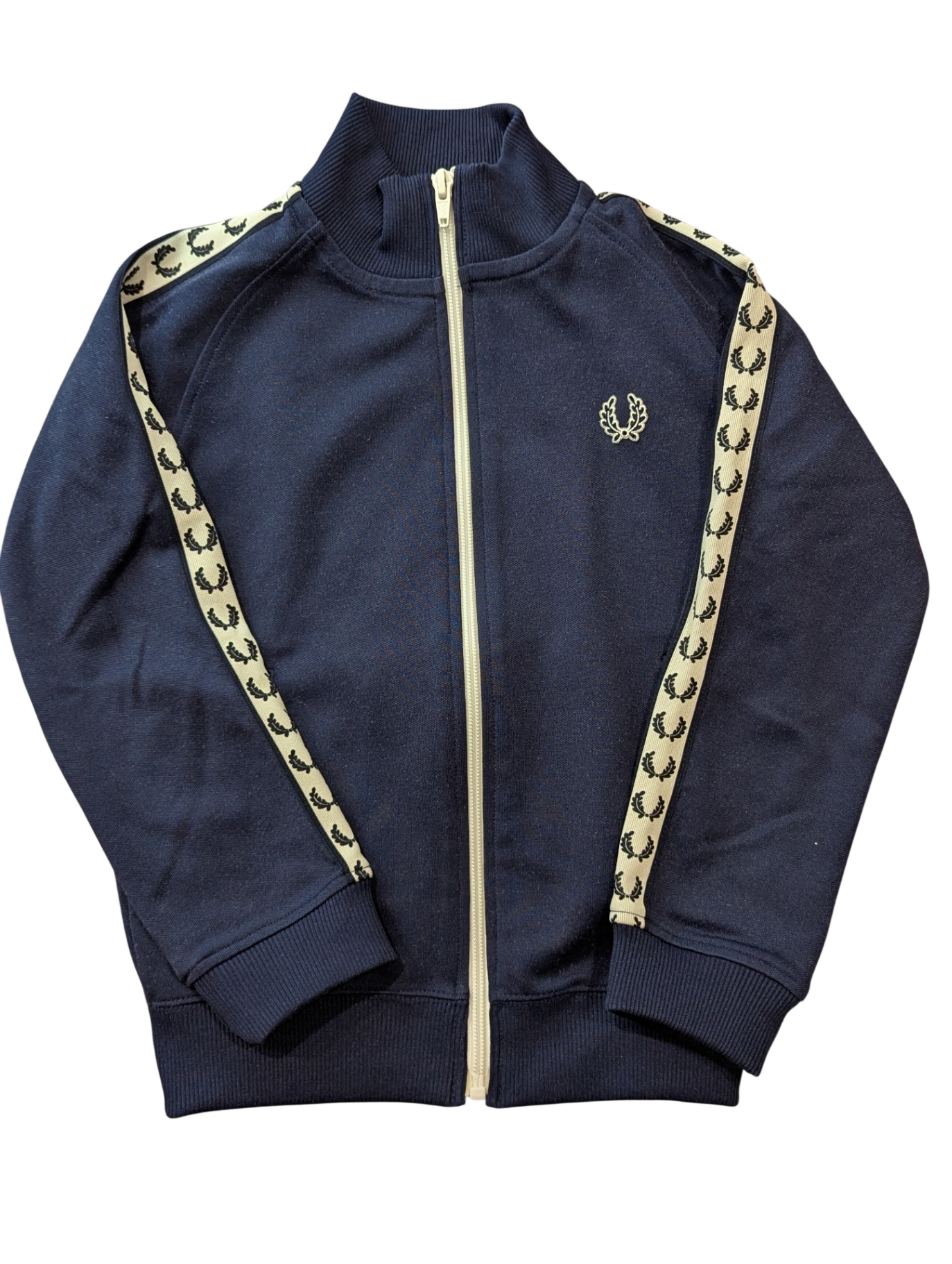 Fred Perry Jacket, Navy Blue/White, 6