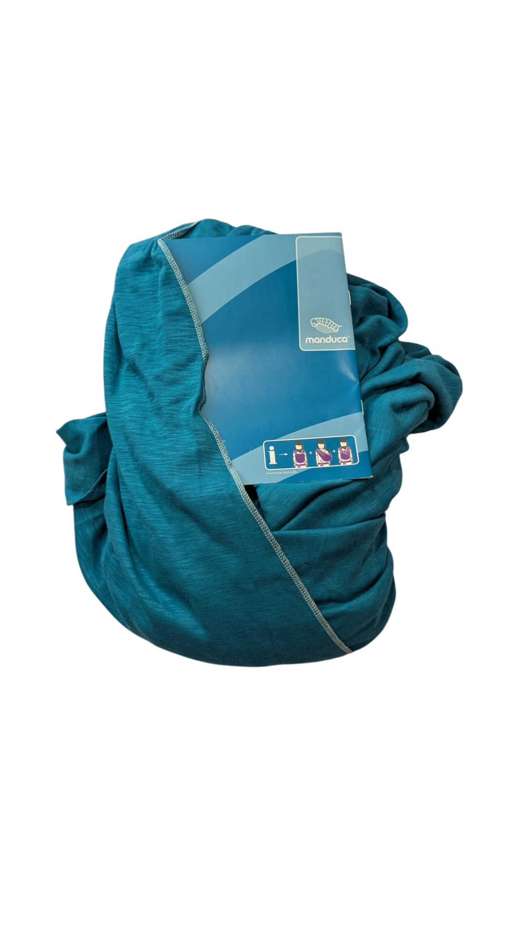 Manduca Baby Carrier Wrap, Teal, One Size