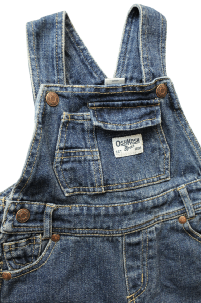 OshKosh B'gosh Overalls, dark denim, 1