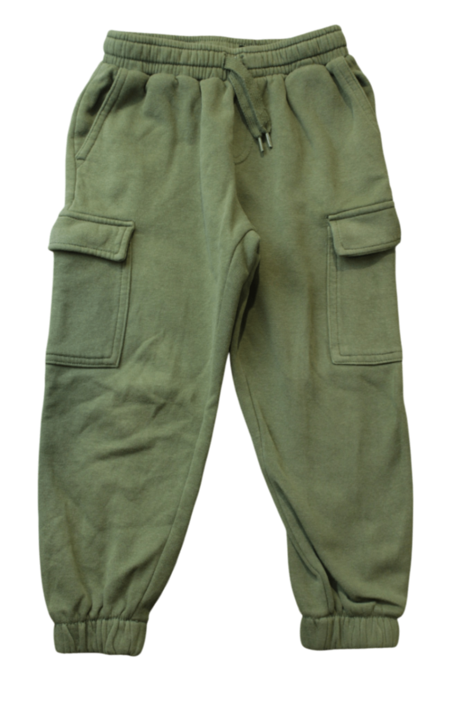 H&M Tracksuit Pants, Olive Green, 116/6