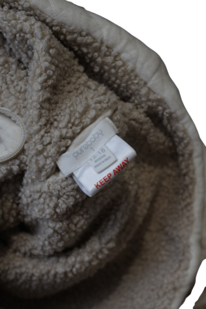 Purebaby Jacket, Cream, 12-18 months