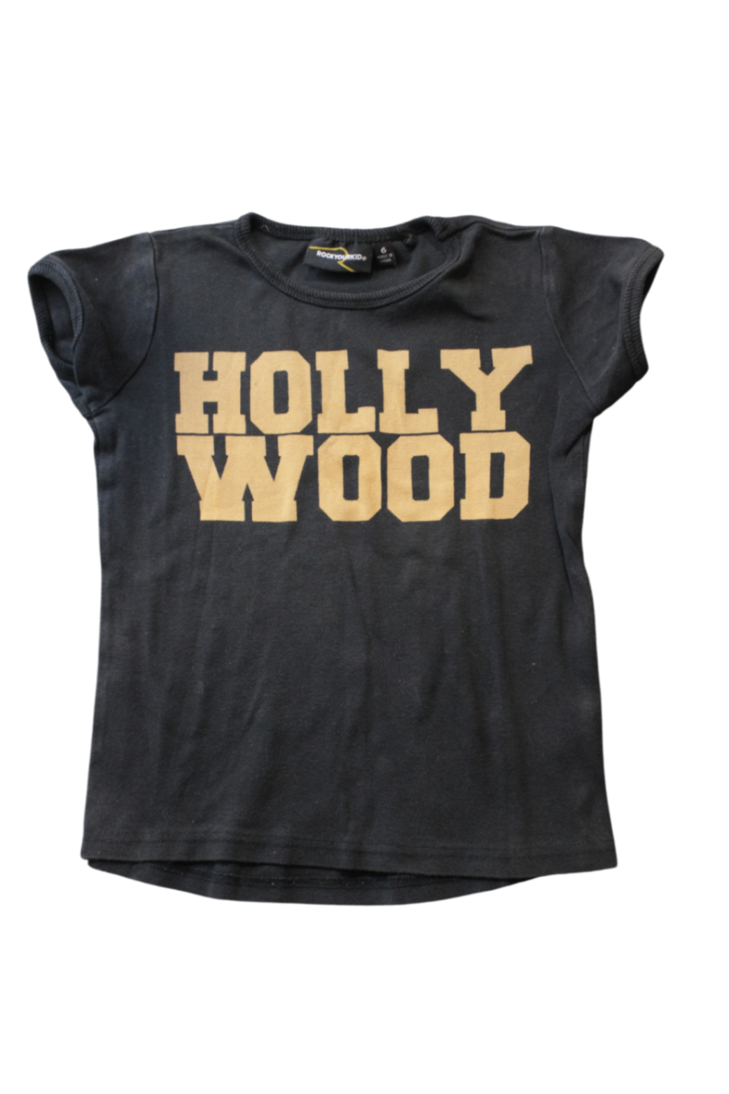 Rock Your Kid T-Shirt, Black, 6