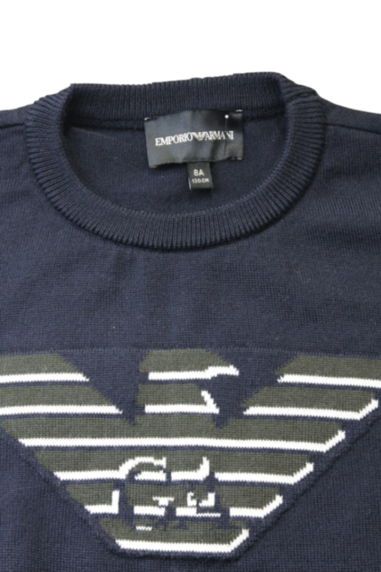 Emporio Armani Jumper, Navy blue, 8