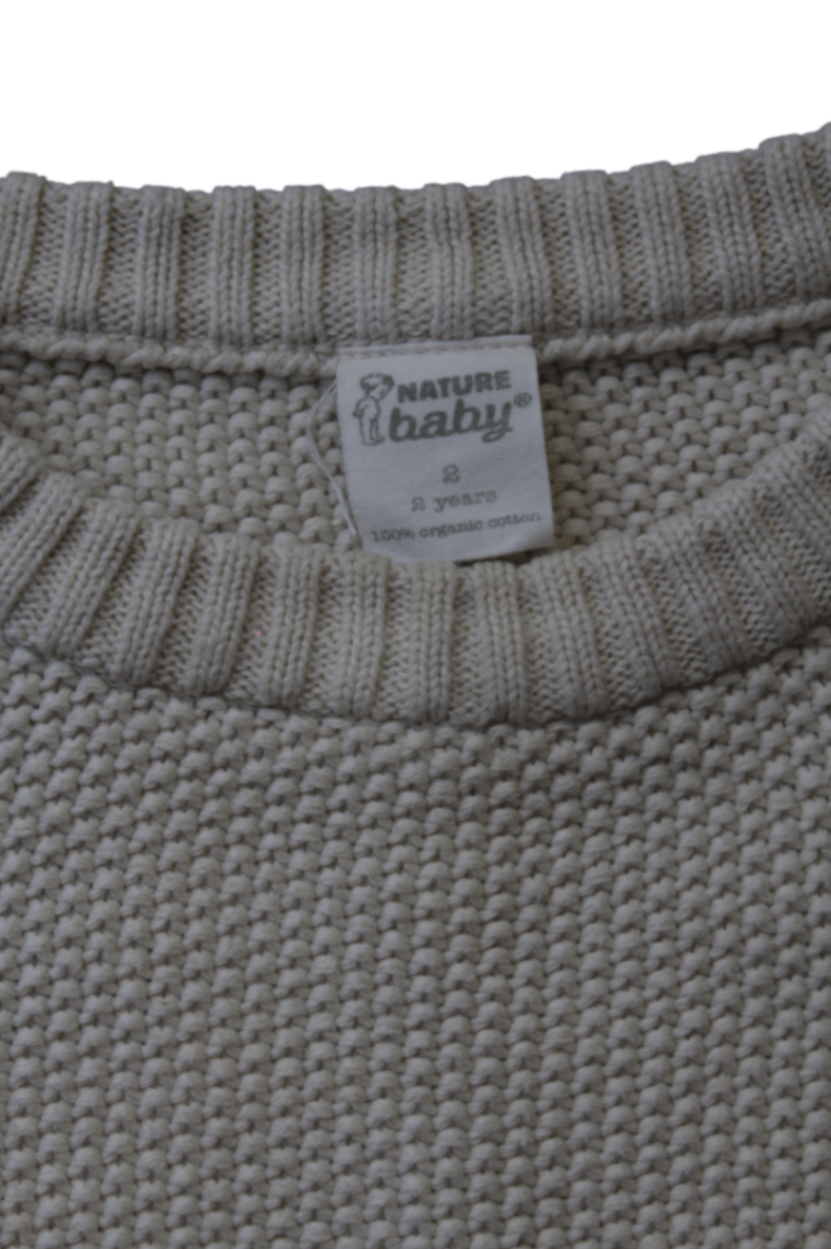 Nature Baby Jumper, Beige, 2 years