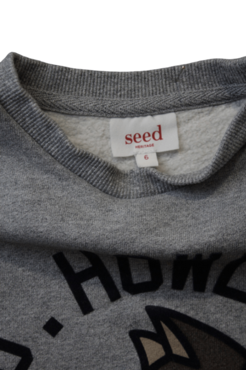Seed Heritage Jumper, Grey, 6