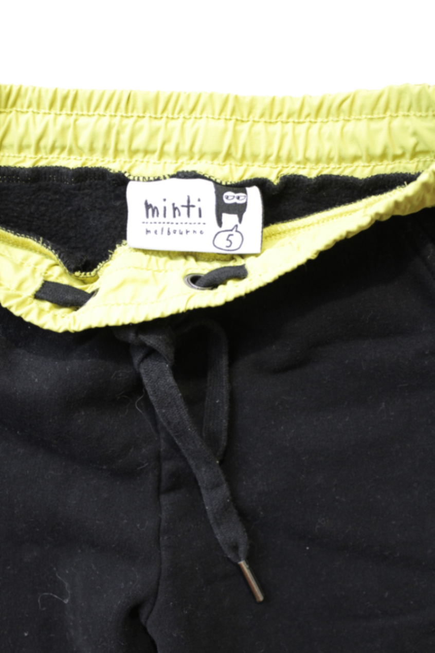 Minti Pants, Black and yellow, 5