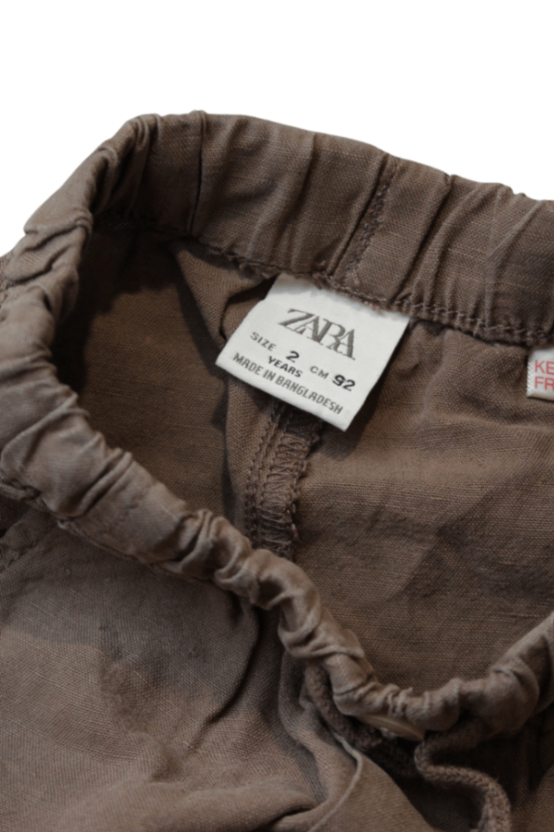 Zara Pants, Brown, 92