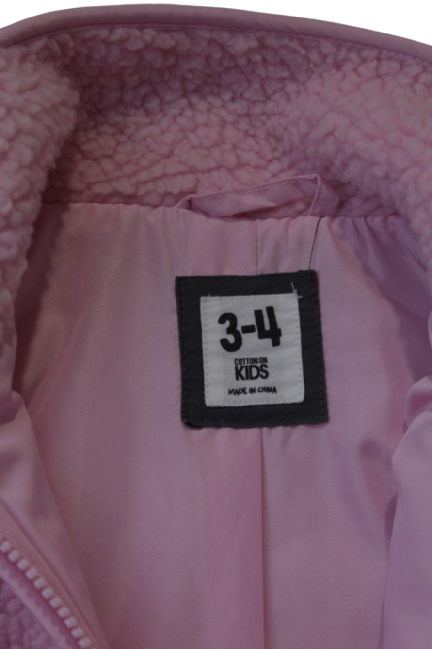 Cotton On Kids Jacket, Pink, 3-4