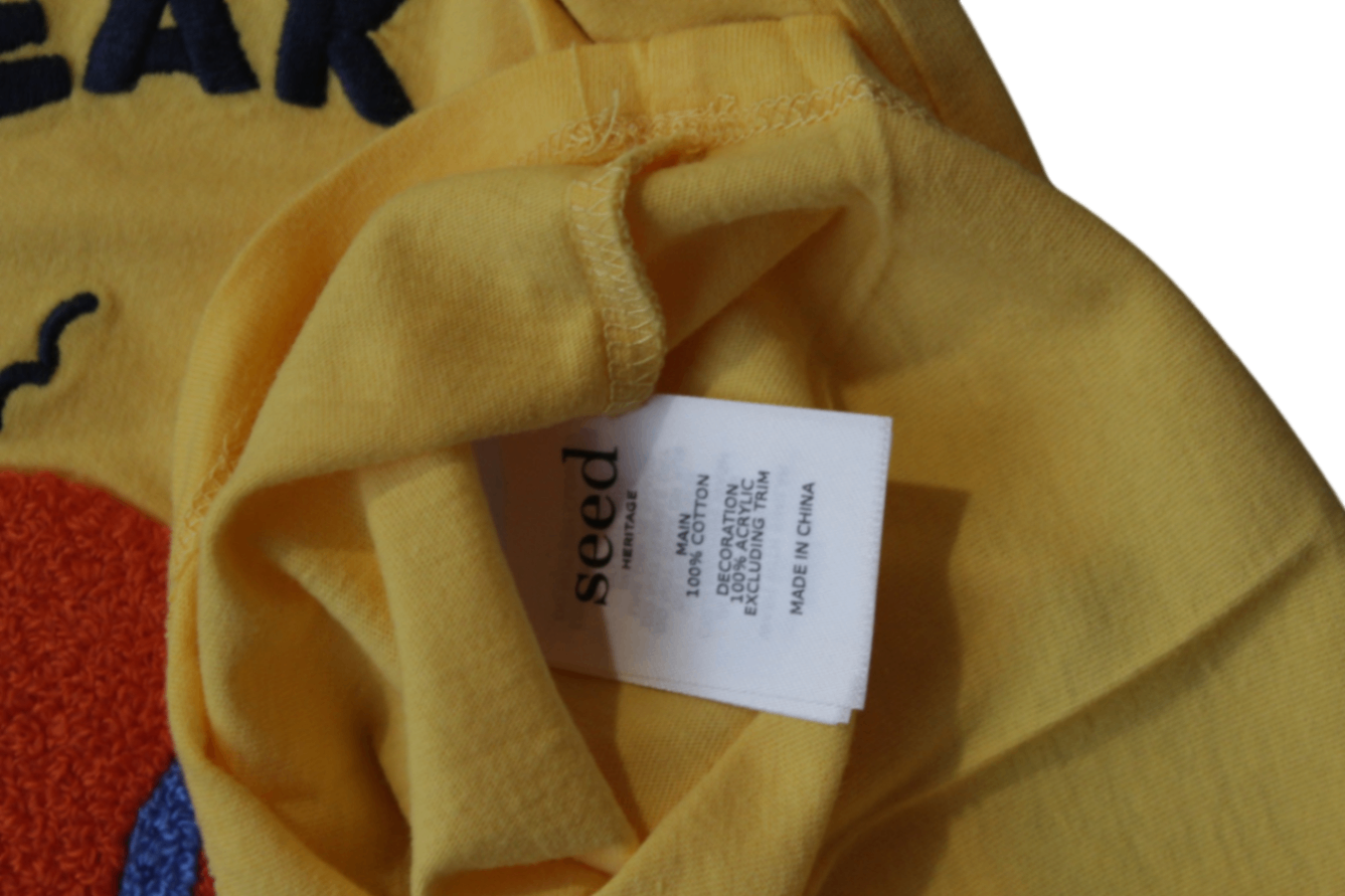 Seed Heritage T-Shirt, Yellow, 6