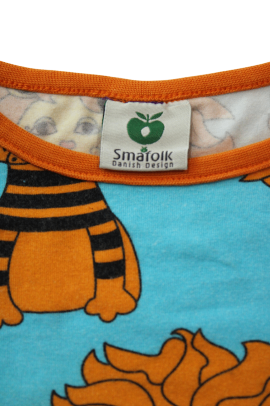 Smafolk Long-Sleeve T-Shirt, Blue, 5-6 / 110-116