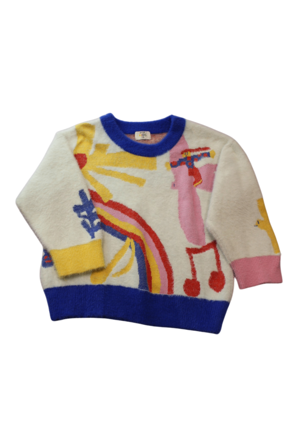 Gorman Playground Jumper, White, 7-8