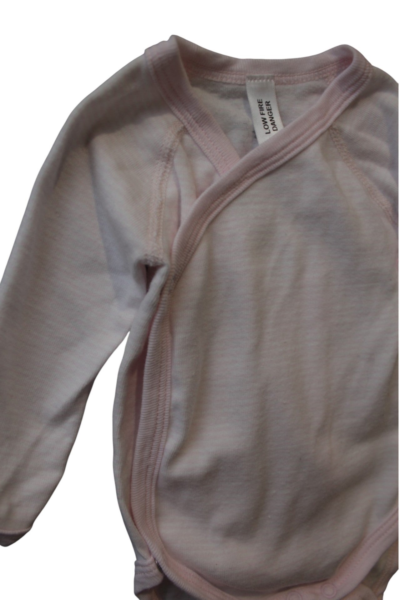 Petit Bateau Bodysuit, Pink, 0000