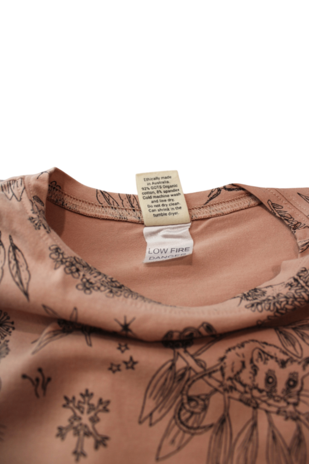 Gather & Moss Pajama Set, Pink, 5-6
