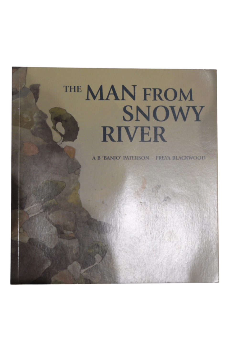 The Man From Snowy River Book, Cream and navy, Not visible