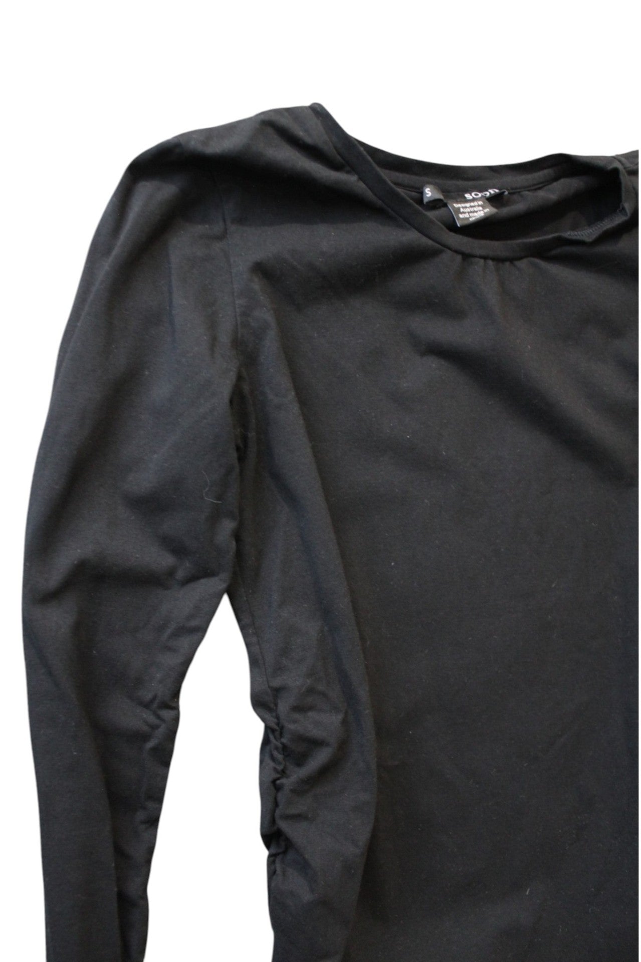 Soon Maternity Top, Black, Small/10