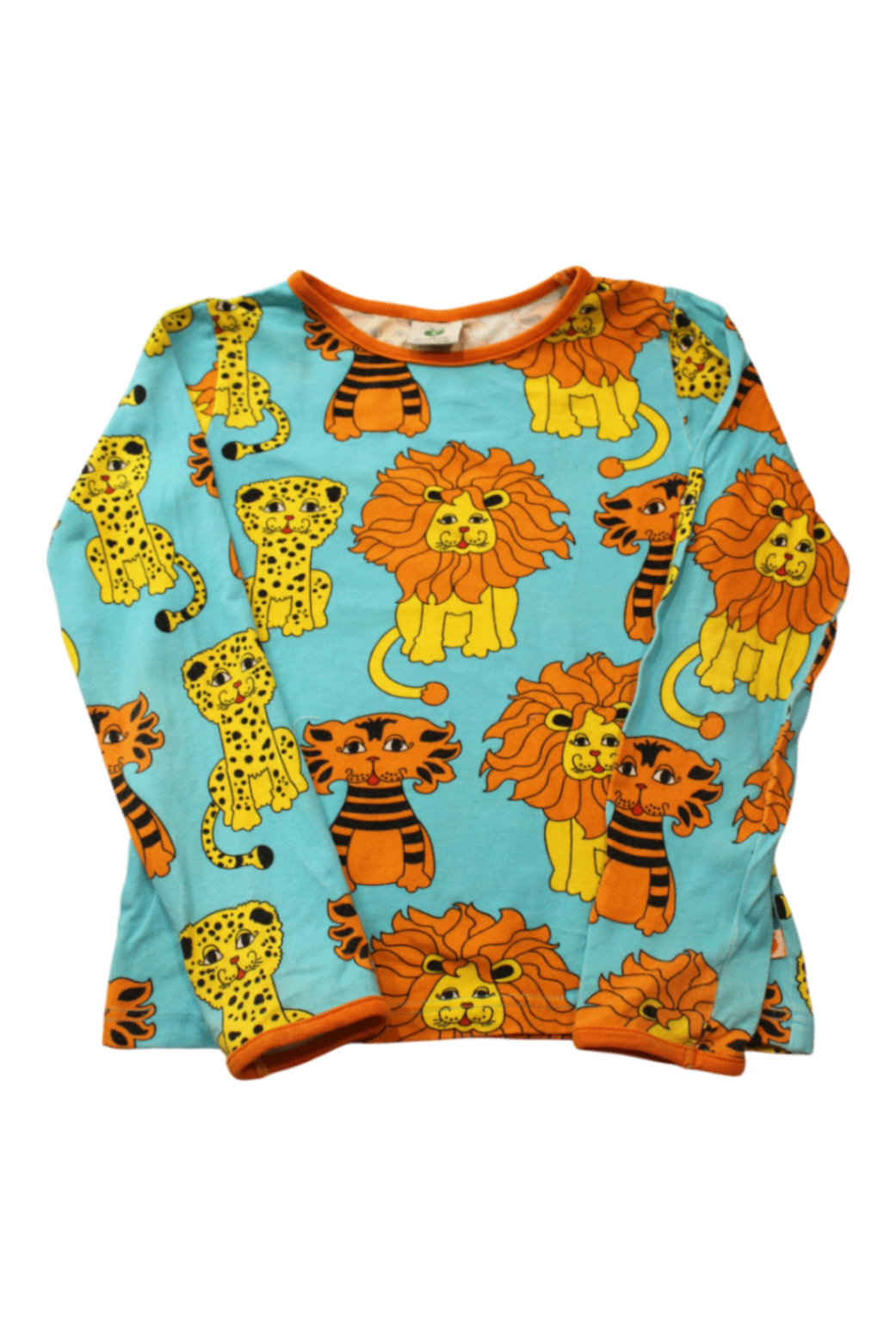 Smafolk Long-Sleeve T-Shirt, Blue, 5-6 / 110-116