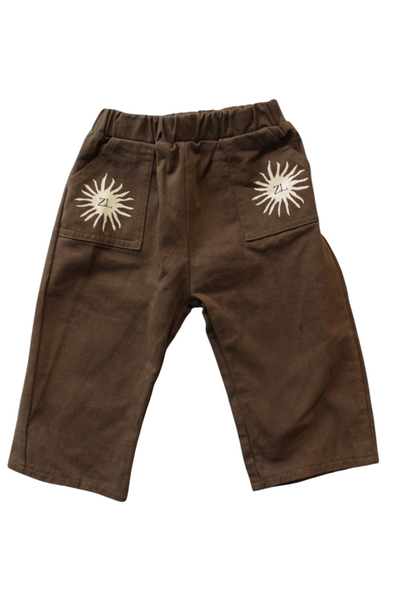 Ziggy Lou Pants, Brown, 1