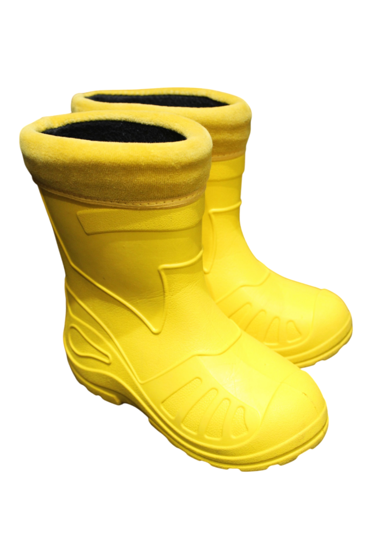 unbranded Rain Boots, Yellow, 32