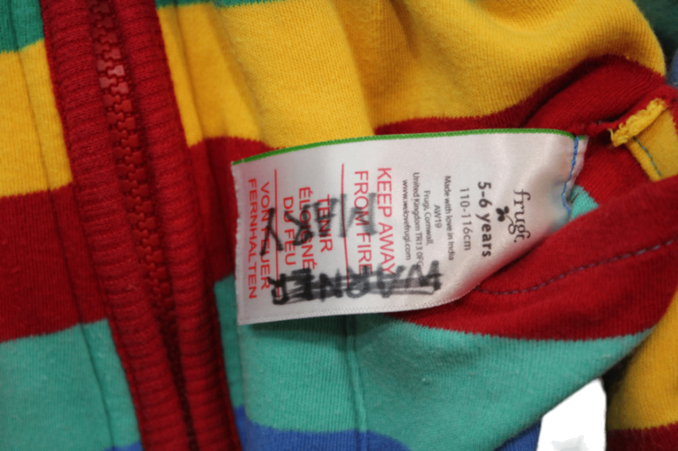 Frugi Hoodie, Multicolour, 5-6 years / 110-116 cm