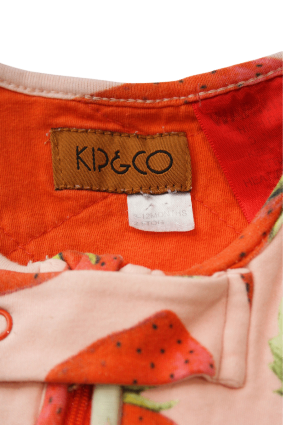 Kip&Co Sleeping Bag, Pink, 3-12M