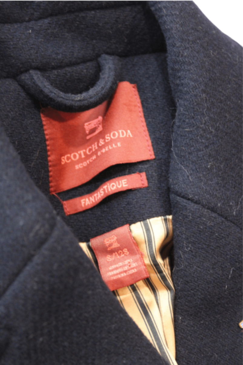 Scotch & Soda Coat, Navy blue, S/128S