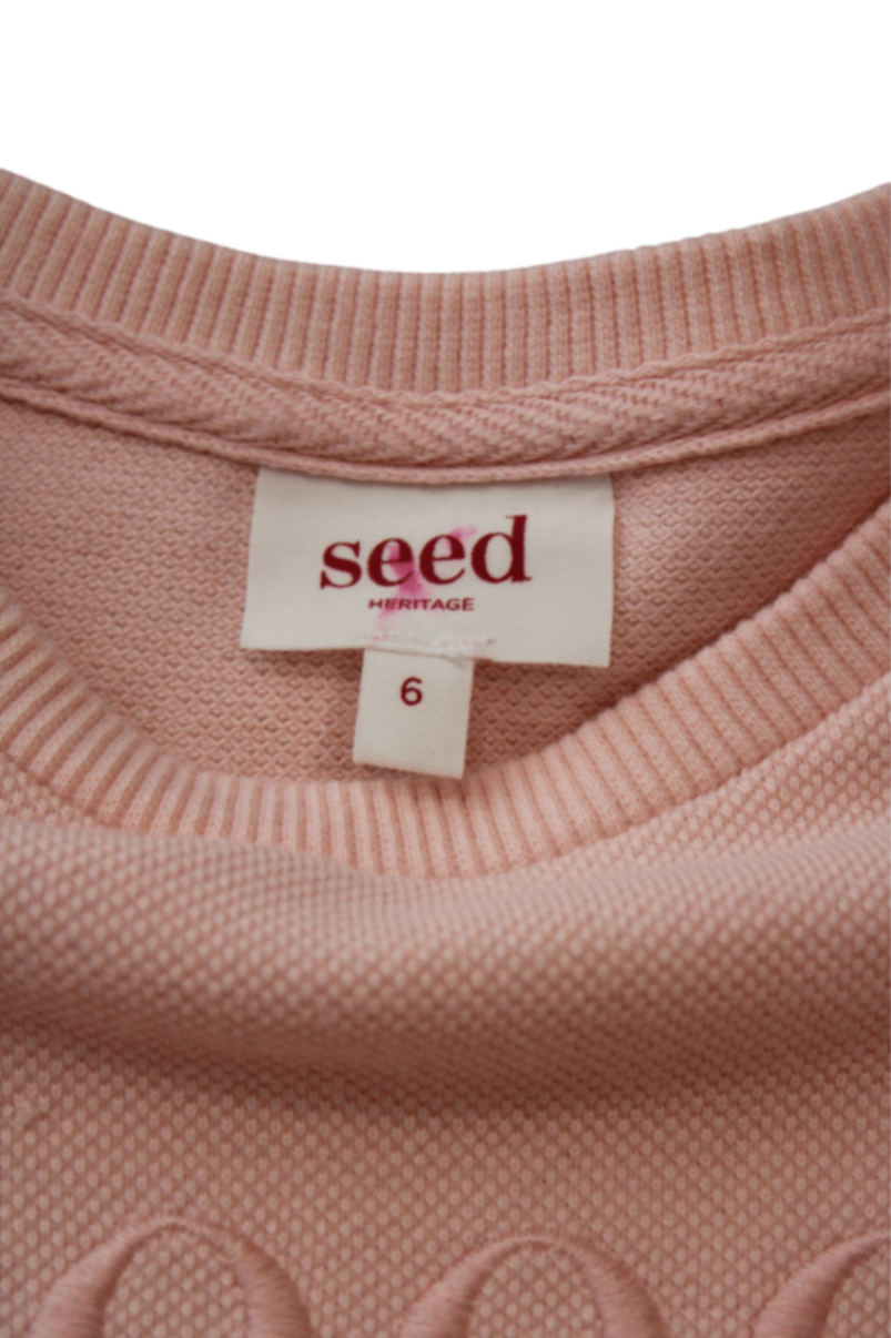 Seed Heritage Dress, Pink, 6