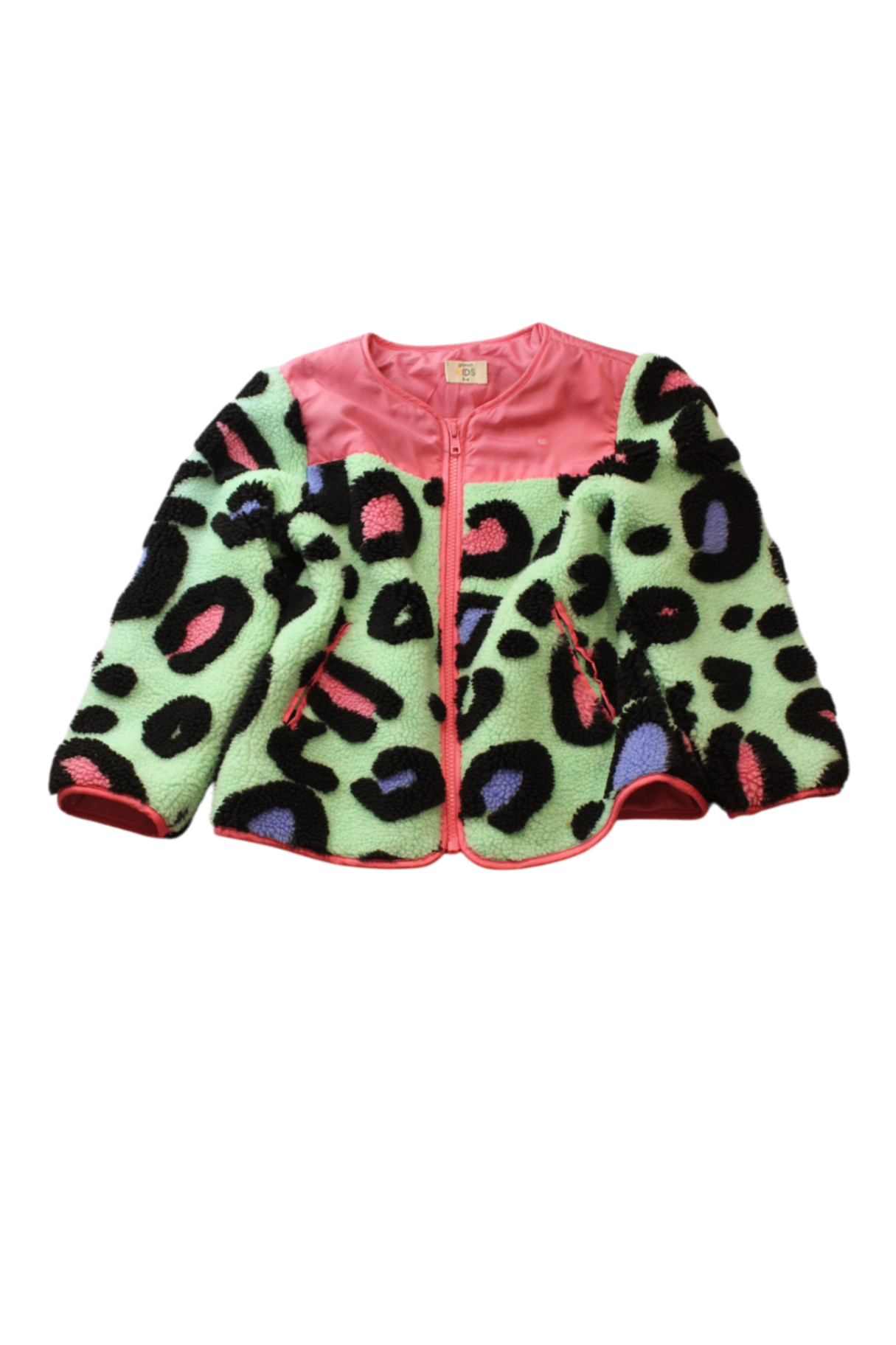 Gorman Kids Jacket, Mint green, pink and black, 5-6