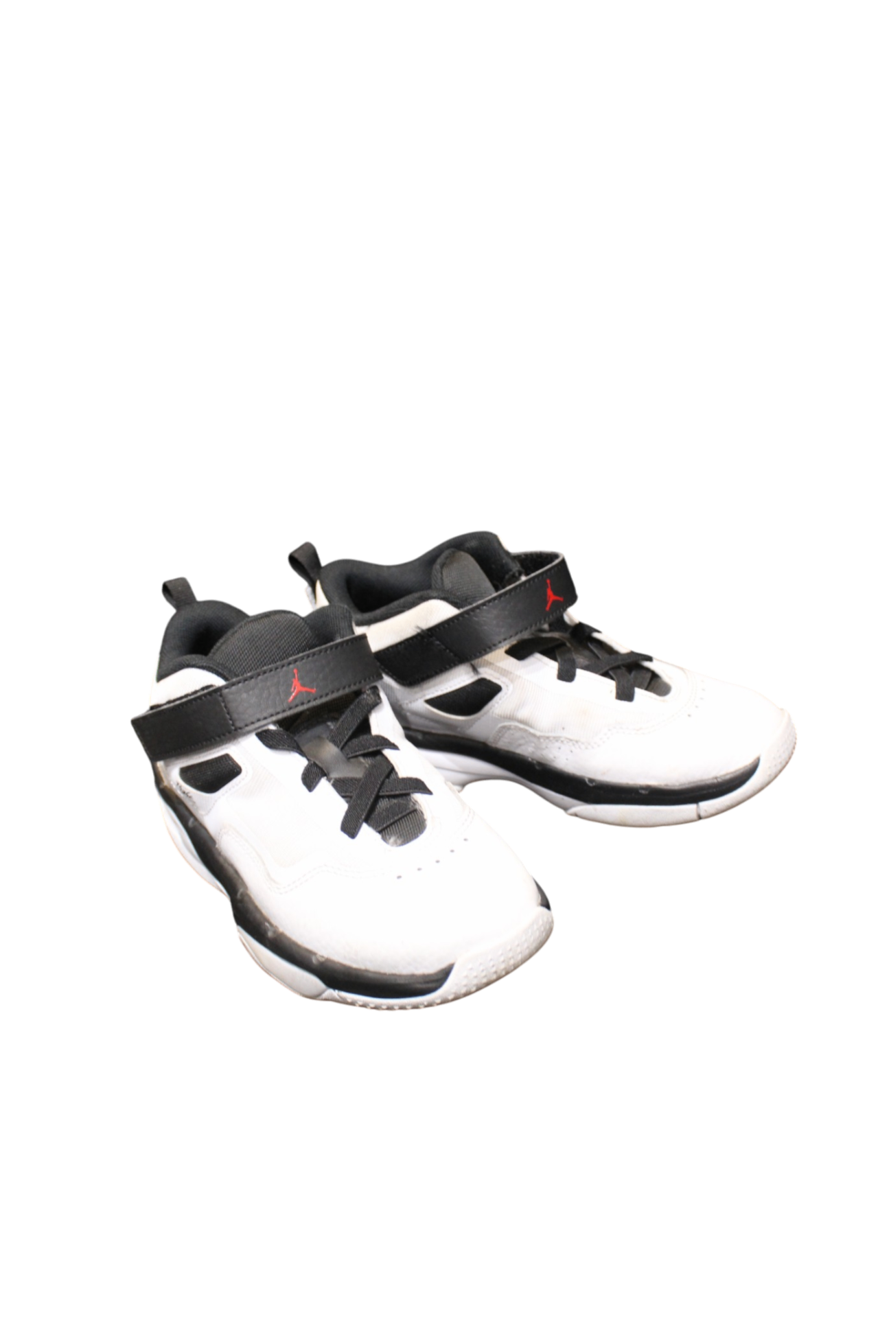 Jordan Shoes, White, black and red, 2Y