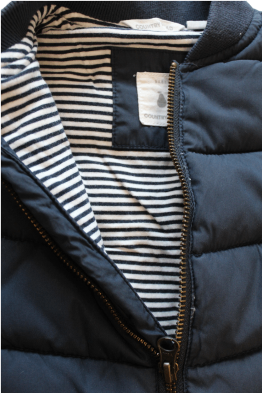 Country Road Puffer Vest, Navy blue, 2