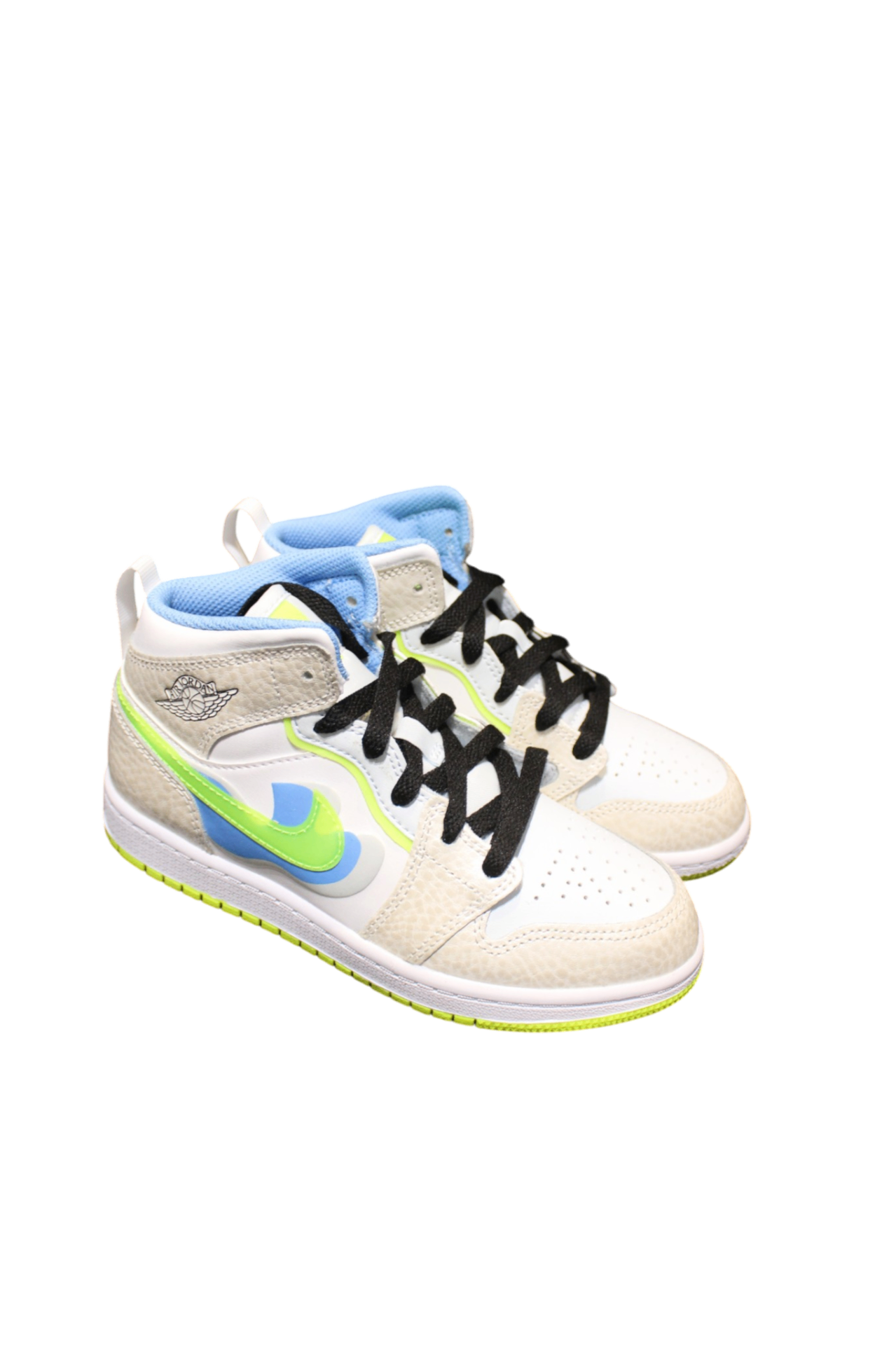 Jordan Sneakers, White, US 1Y / UK 13.5 / EUR 32 / CM 20