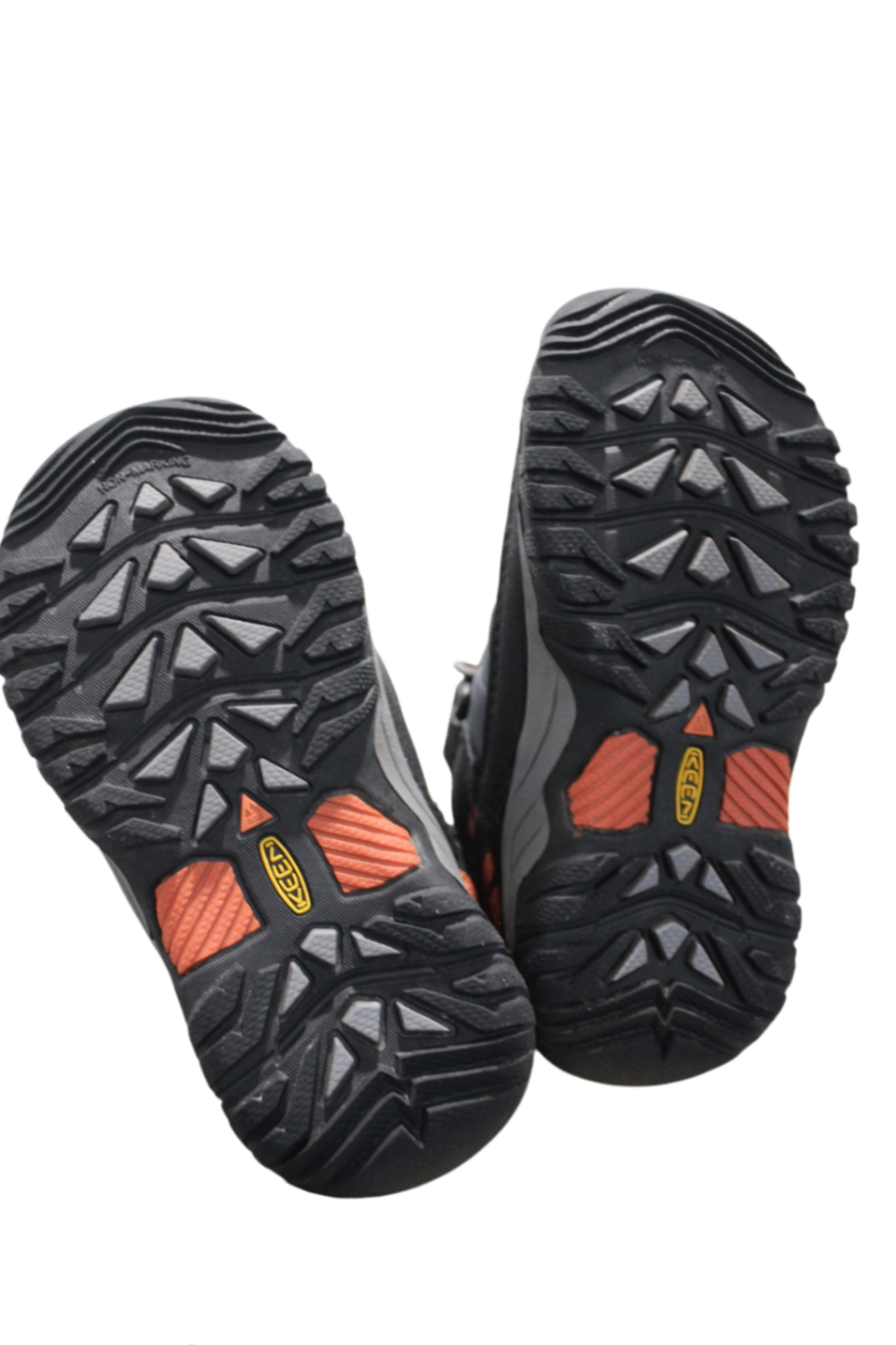 Keen Shoes, Navy blue, black and orange, US 9