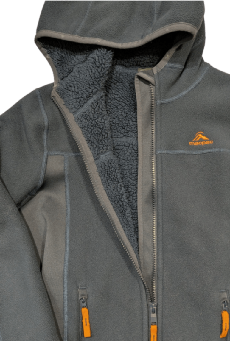 Macpac Jacket, Dark blue/Orange, 10