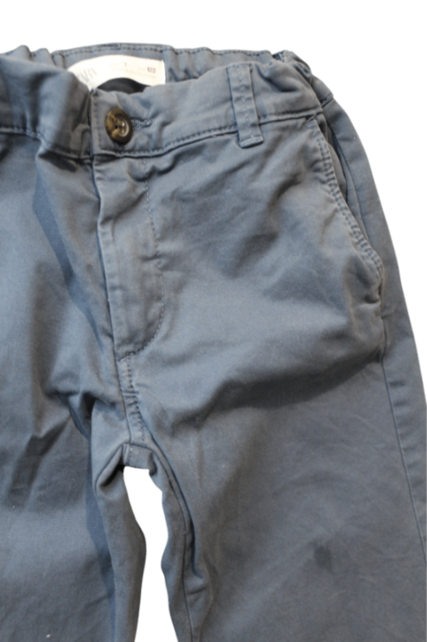 Zara Pants, Blue, 7