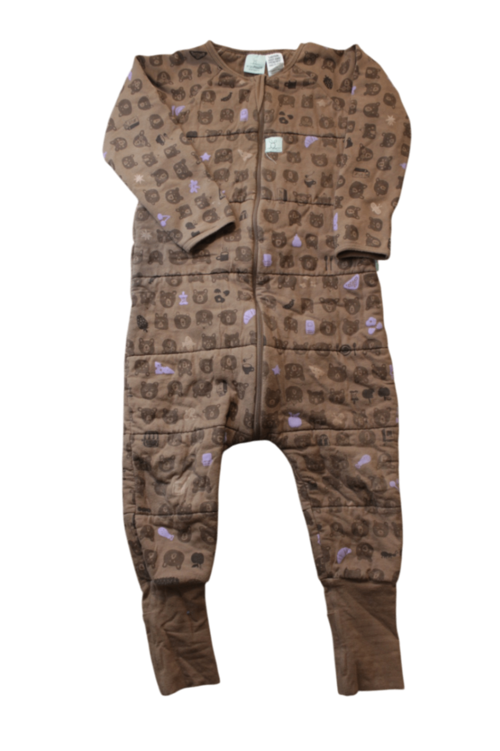 ergoPouch Sleepsuit, Brown, 4-5