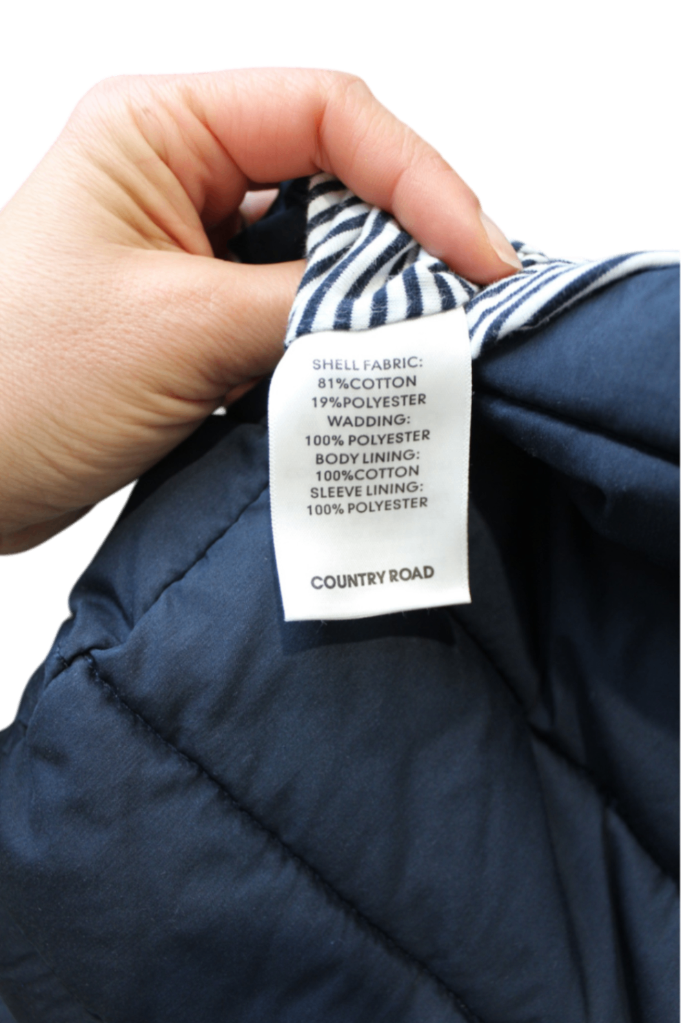 Country Road Puffer Vest, Navy, 6-7