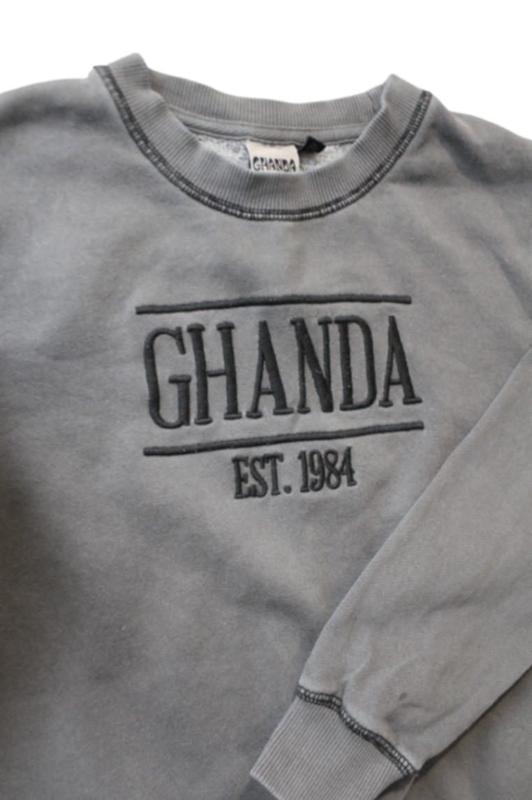 Ghanda Jumper, Grey, 7-8