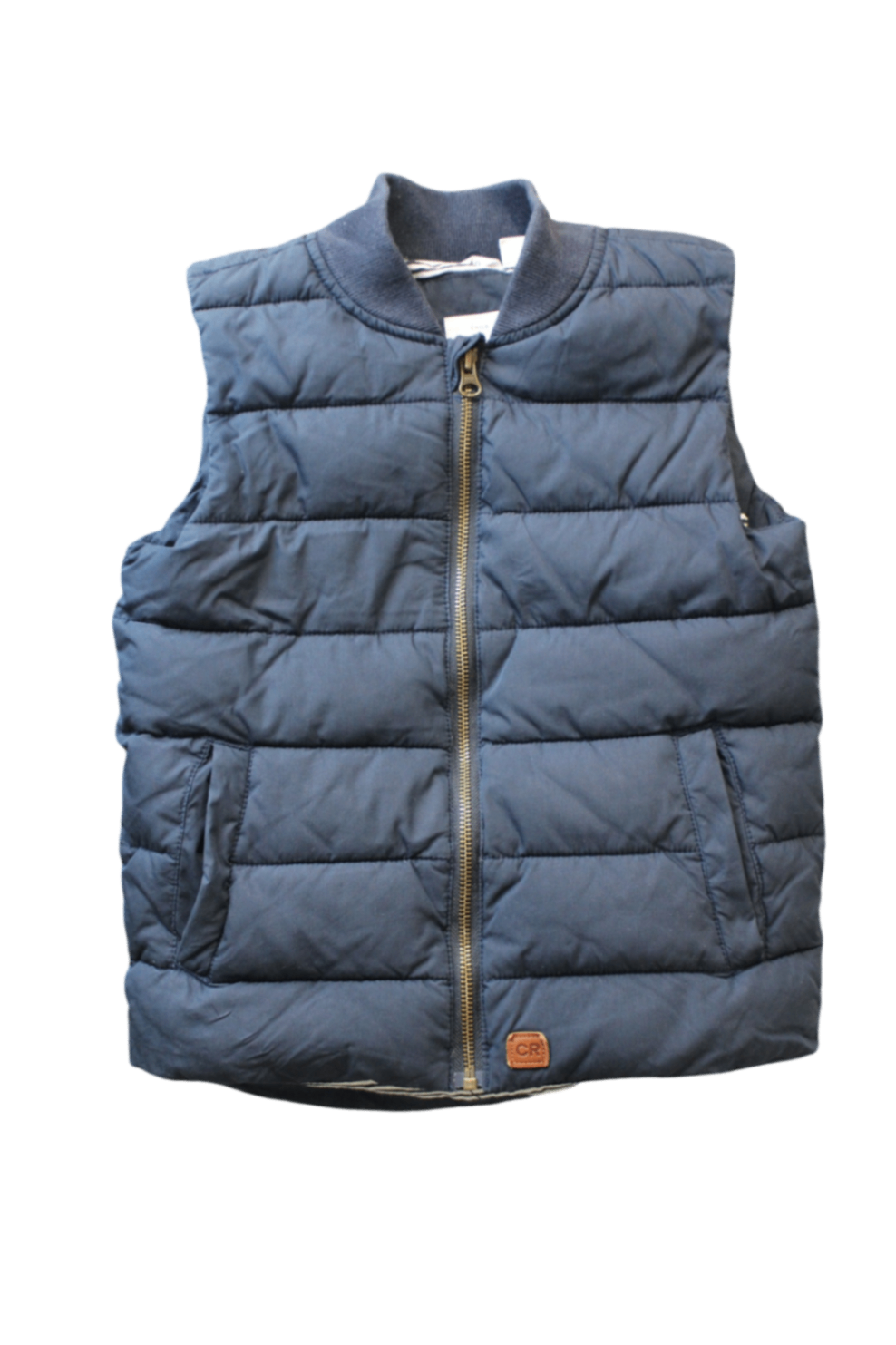 Country Road Puffer Vest, Navy, 6-7