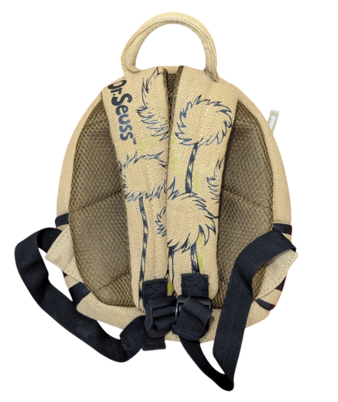 Dr. Seuss Backpack, Jute and black,