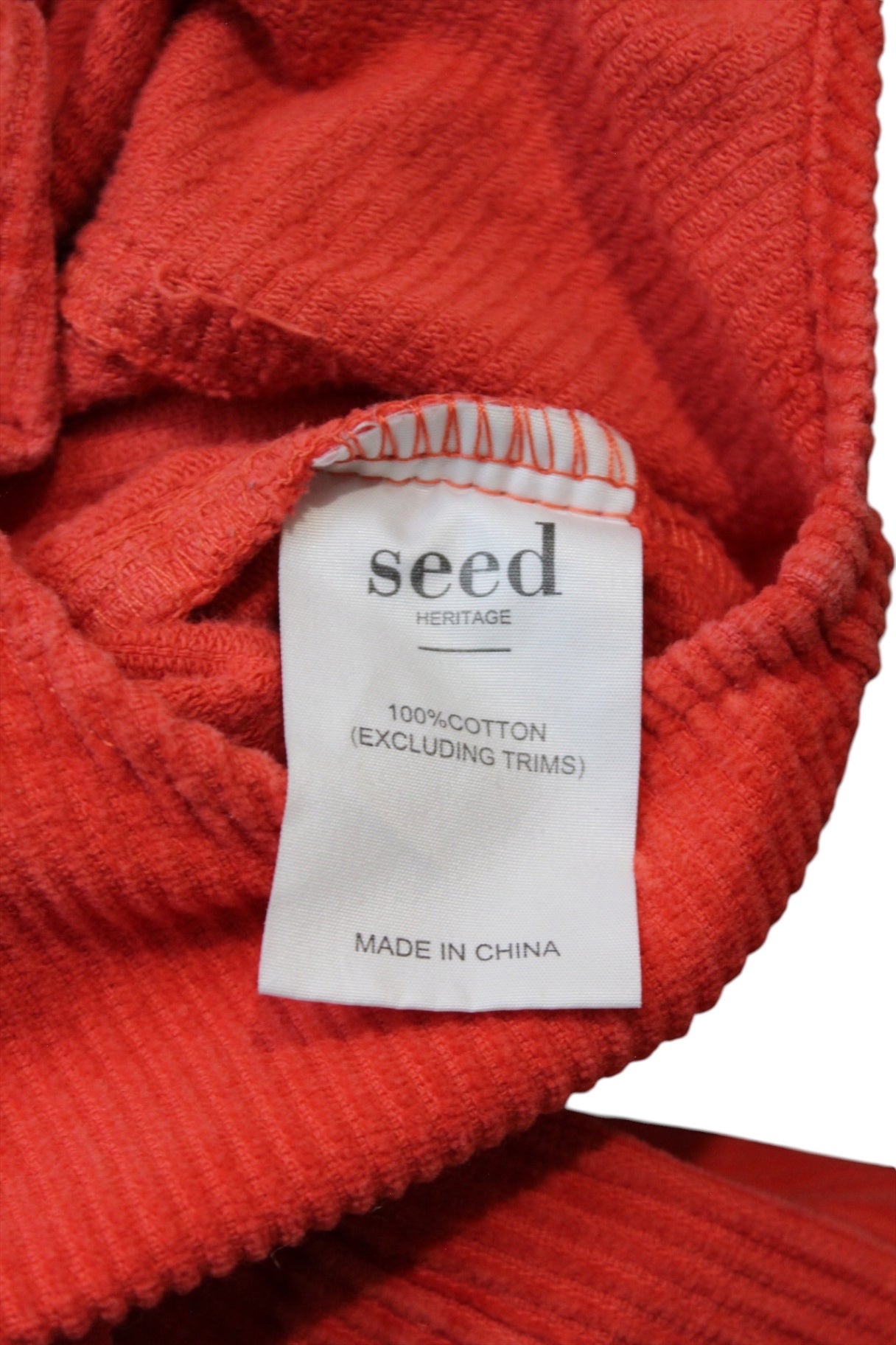 Seed Heritage Overalls, Red, 6-12 months